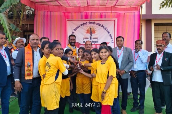 शासकीय उच्चतर माध्यमिक विद्यालय जमुनिया चिखली में वार्षिक खेल उत्सव आयोजित 