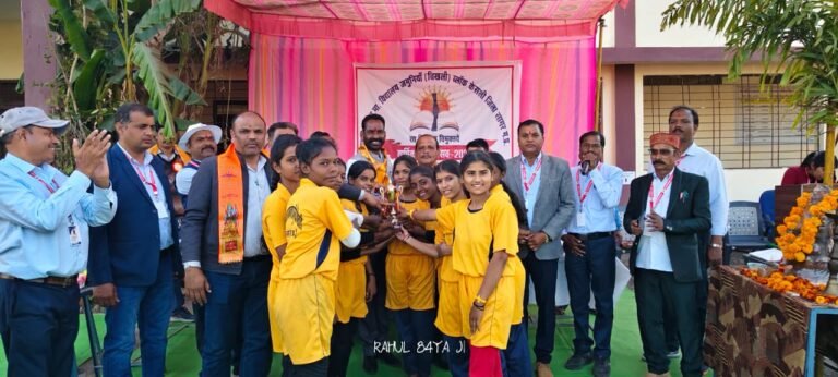 शासकीय उच्चतर माध्यमिक विद्यालय जमुनिया चिखली में वार्षिक खेल उत्सव आयोजित 