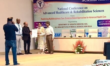 बीएमसी सागर की डॉ. अर्चना वर्मा AIIMS में सम्मानित