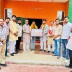 बंगाल चुनाव से लौटे प्रवासी कार्यकर्ता सुप्रीयो राय का भाजपा जिला अध्यक्ष श्याम तिवारी ने किया जोरदार स्वागत