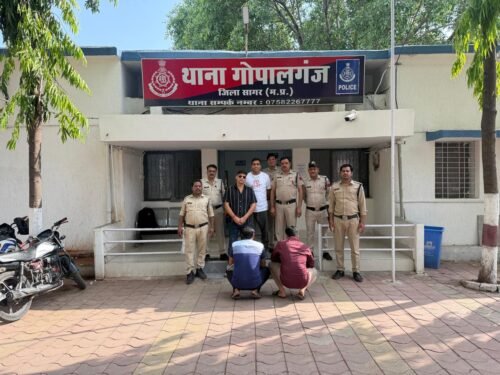 थाना गोपालगंज पुलिस द्वारा गंभीर मारपीट/चाकूबाजी के प्रकरण में 04 आरोपियों को किया गिरफ्तार