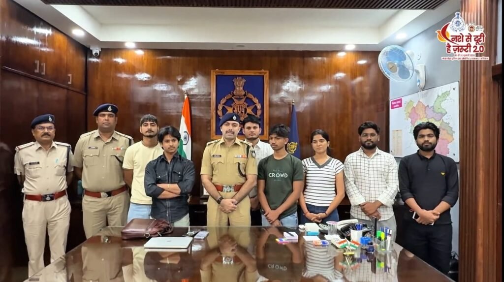 सागर पुलिस और विश्वविद्यालय के विद्यार्थियों की पहल, नशामुक्ति पर बनाई प्रभावशाली शॉर्ट फिल्मज्ञान गुण सागर